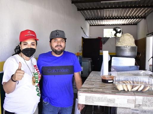 Con entusiasmo recibe Palmitas, propuestas de Aglaee Montoya