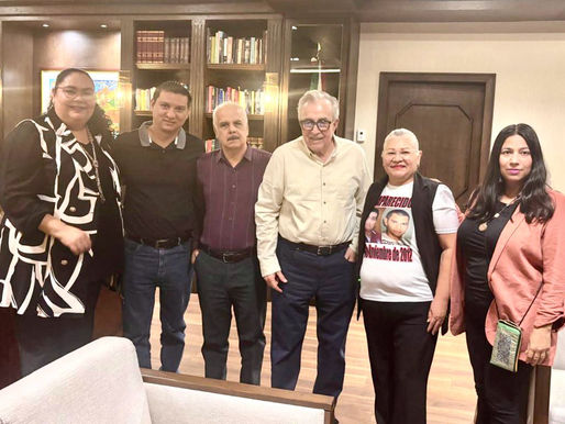 Reitera Gobernador Rocha el cumplimiento de la creación de Fiscalía especializada para periodistas y defensores de derechos humanos en Sinaloa