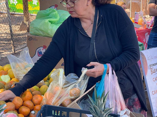 “Estamos muy contentos con el programa ‘Economía para tu Bienestar’ y aprovechamos el apoyo”: Marisela Nava.