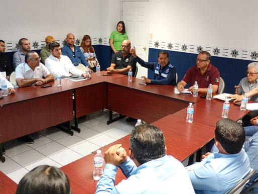 Protección Civil se reúne con empresarios gasolineros y establecen lineamientos de seguridad