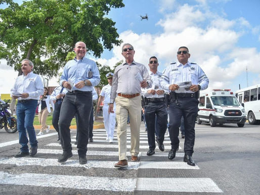 Se suma Ahome a la conmemoración del Día Mundial del Peatón