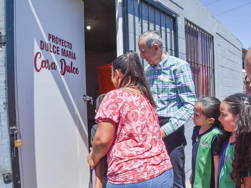 Cumple compromiso Alcalde Gerardo Vargas con familia de Carlitos y les entrega vivienda digna nueva.
