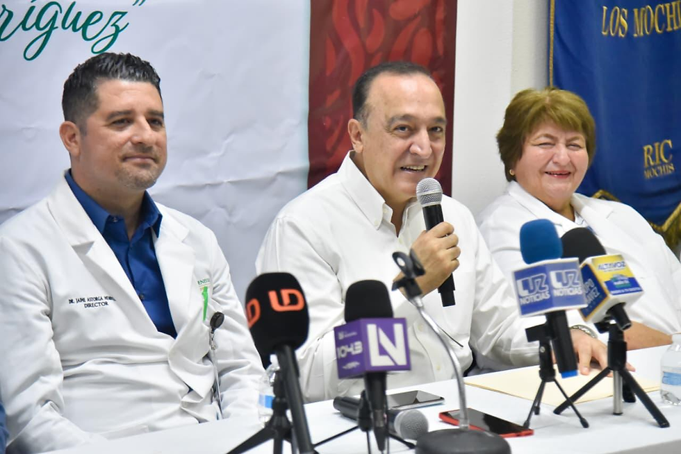 Presidente Antonio Menéndez acompaña al Hospital IMSS-Bienestar Los Mochis por sus 30 años de servicio