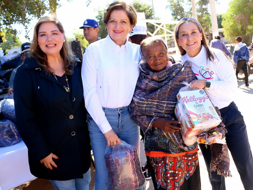 DIF Ahome abraza con apoyos invernales a más de 6 mil familias