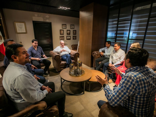 Presentan al Gobernador Rocha avances de los proyectos hidráulicos en el sur del estado