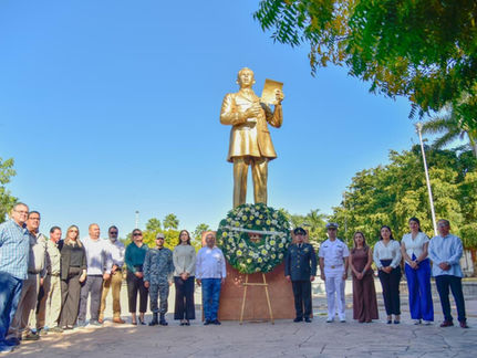 Autoridades y ciudadanos conmemoran el 88 aniversario de la Expropiación Petrolera Mexicana