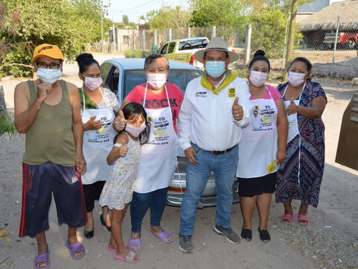 Confianza, es la palabra que le reiteran en su caminar a Alfredín