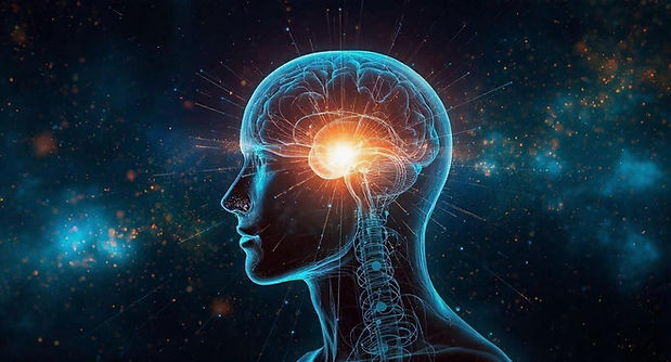 quantum career coaching image of head and brain