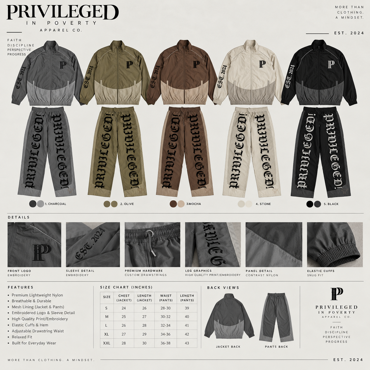 PRIVILEGED TRACK SUIT SERIES
