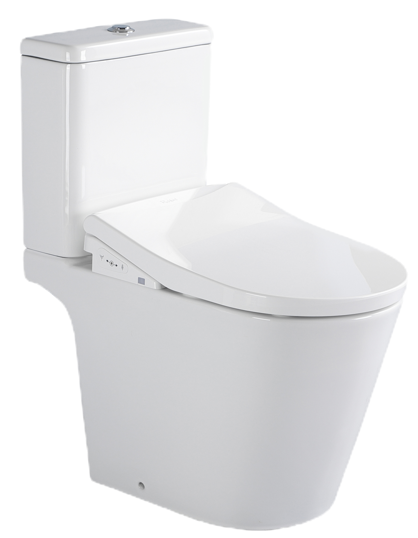 R696 & R2D8850 Universal Trap Close Couple Toilet & R2D-8850 (Round) (Remote)