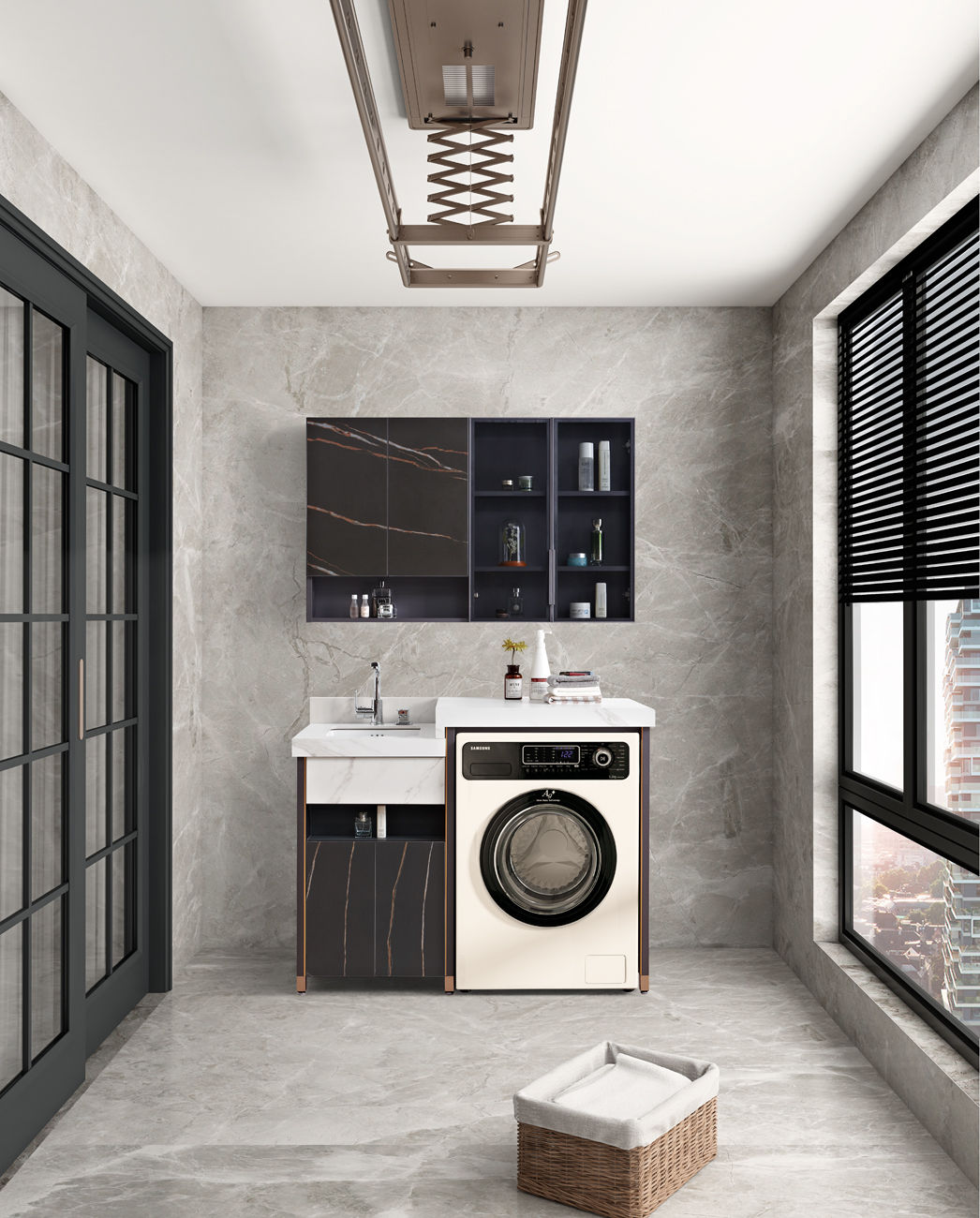 RLD-6672 Sintered Stone Cabinet