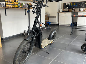Mise en service d’une trottinette électrique neuve