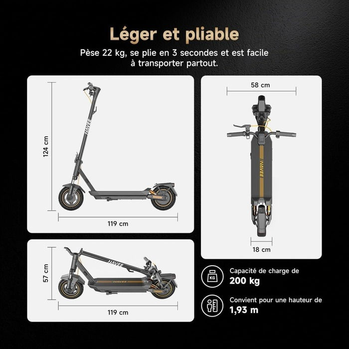 Miniature : Trottinette électrique NAVEE GT3 Max