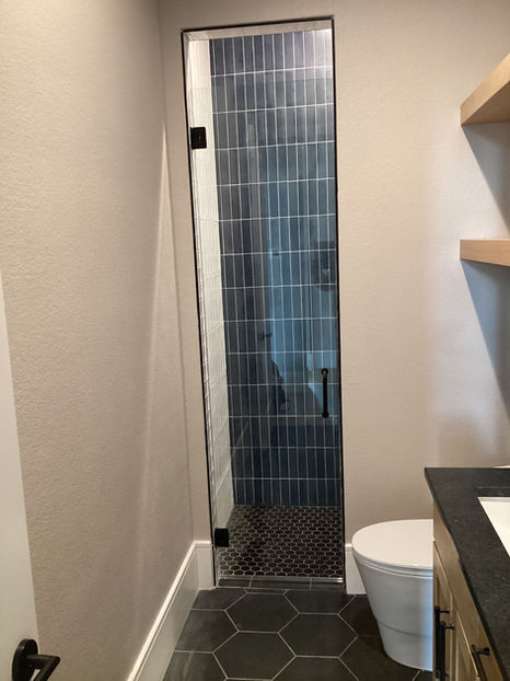 custom shower frameless shower door