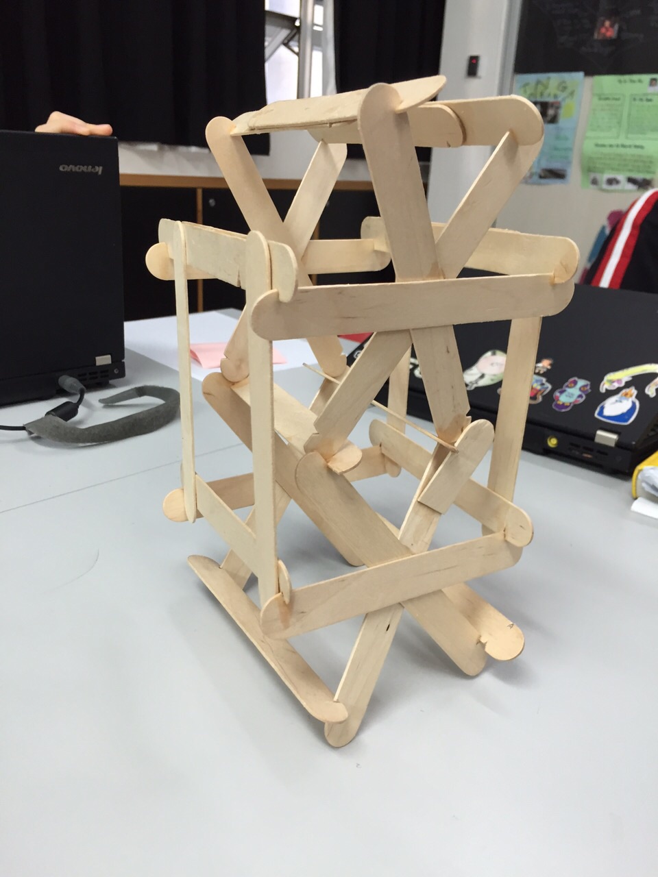 Popsicle Stick Tower Challenge viki