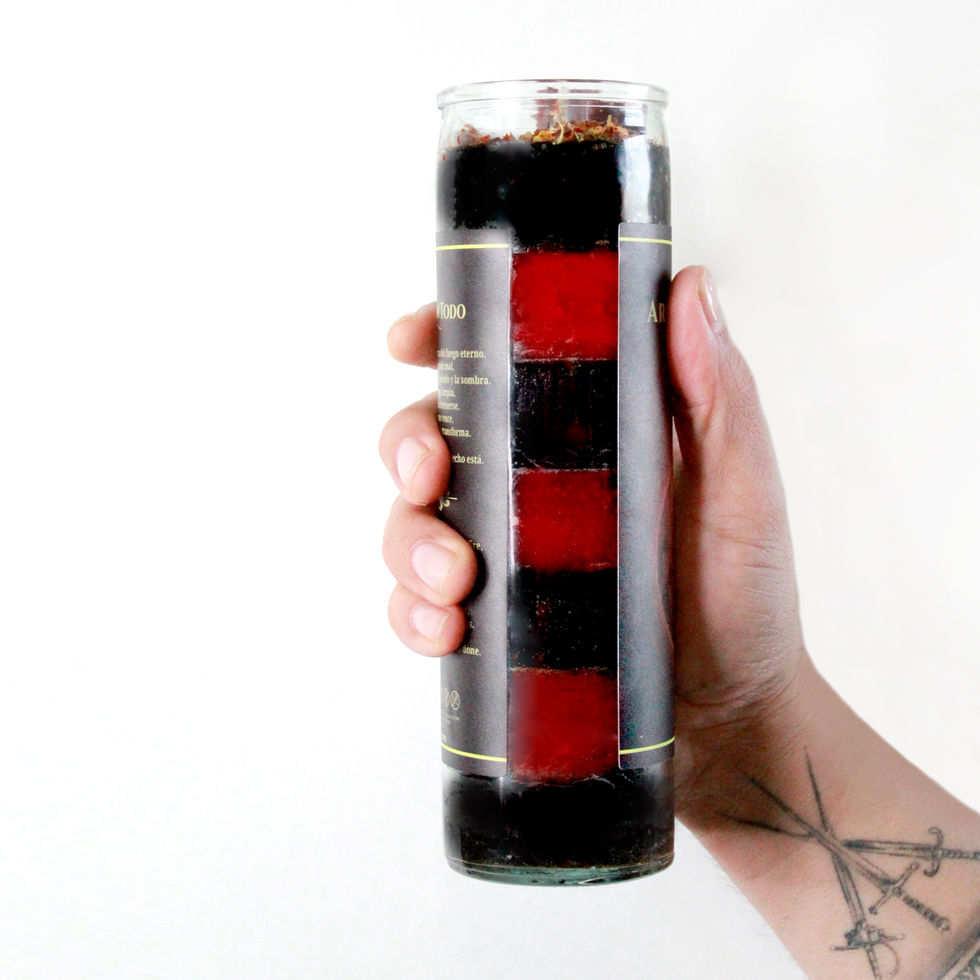 Vela Arrasa con Todo para romper bloqueos espirituales y limpiar energías negativas