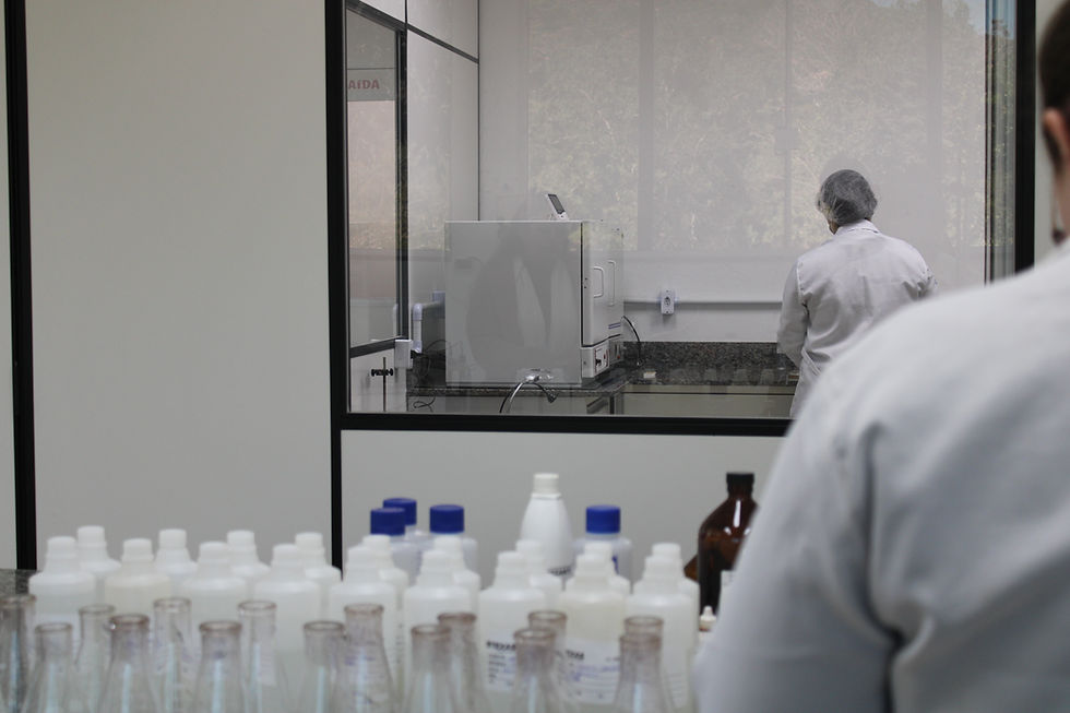 Laboratórios especializados
