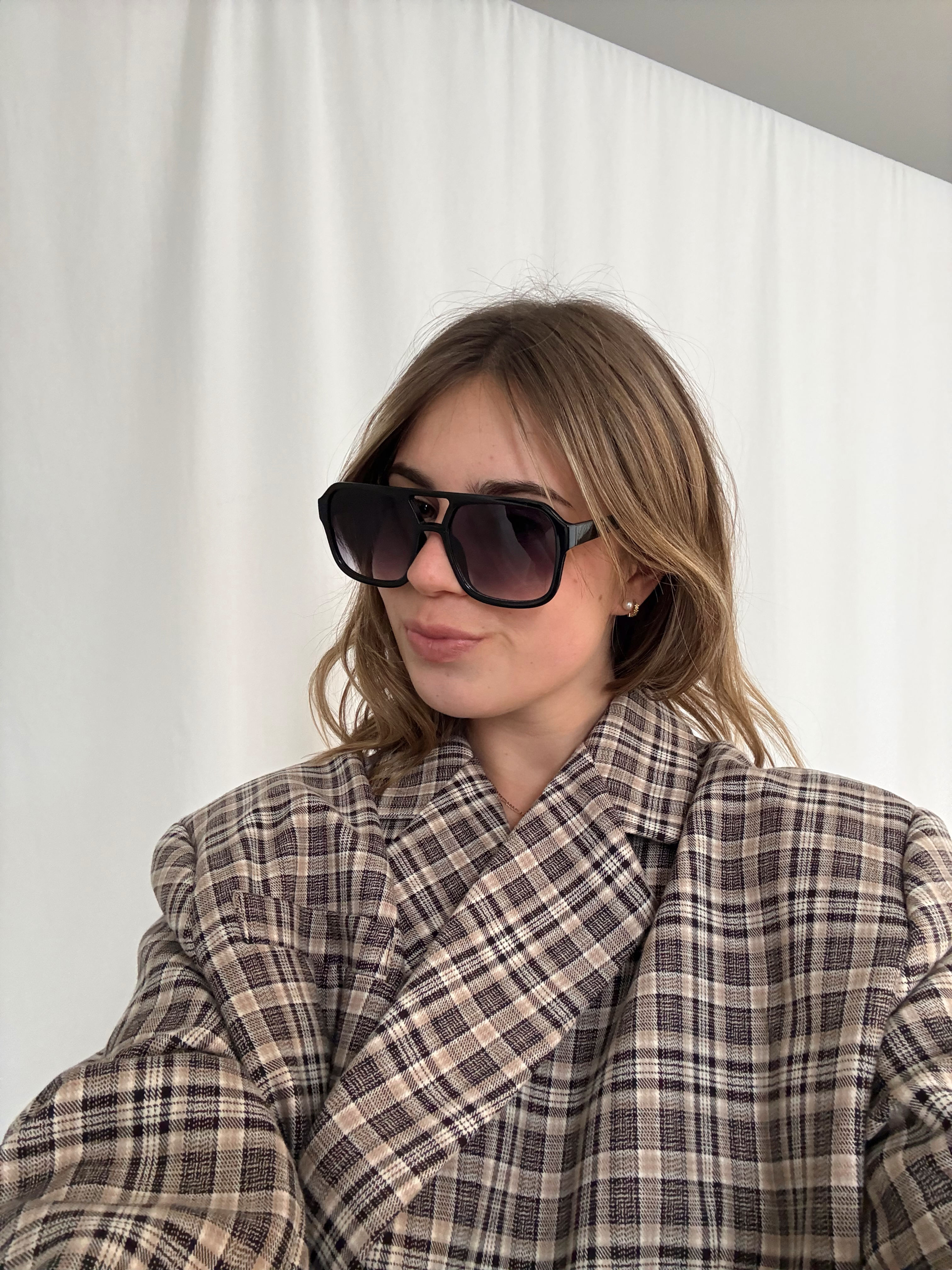 Zonnebril yumi black 