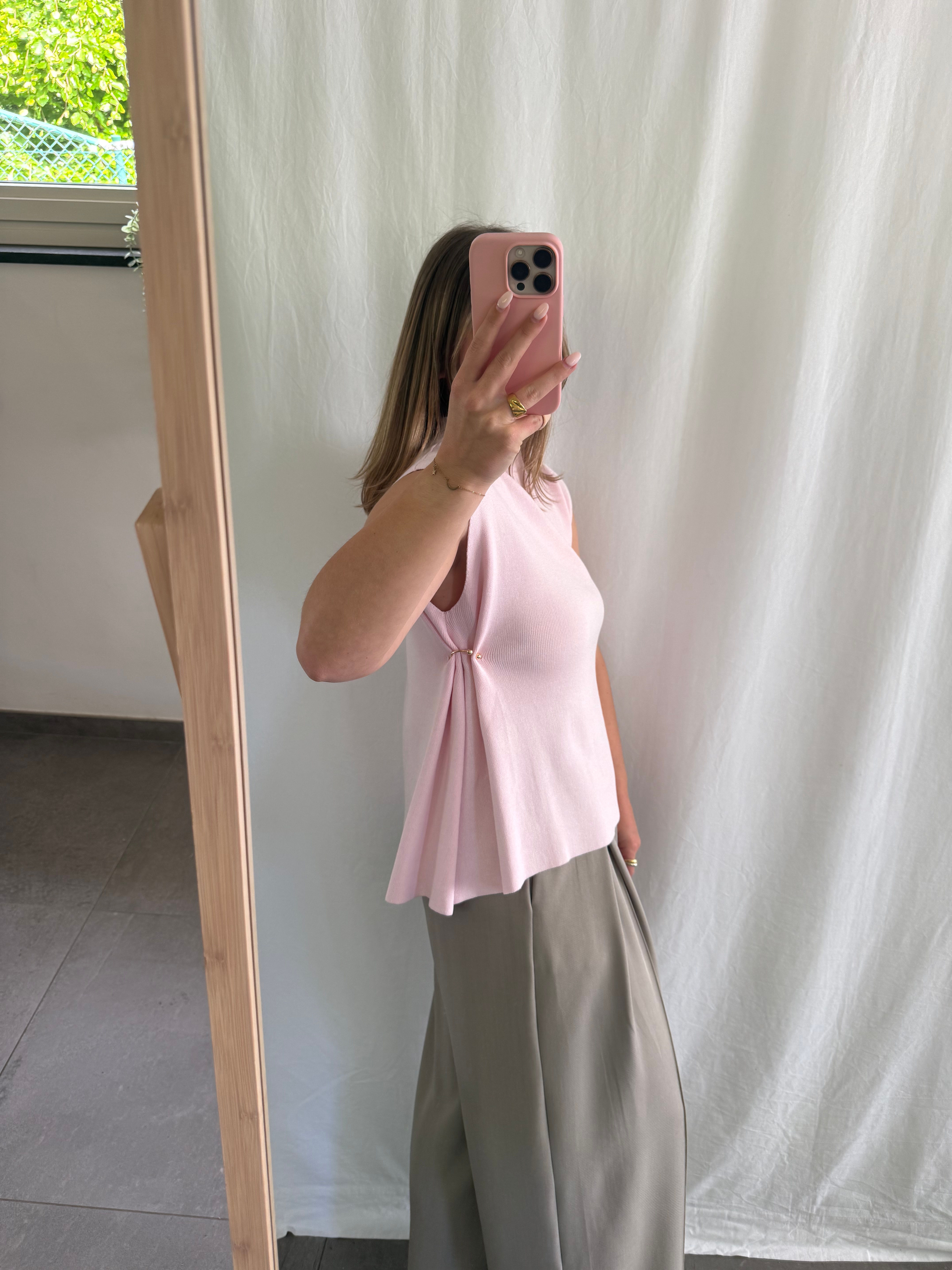 Anneau top pink 