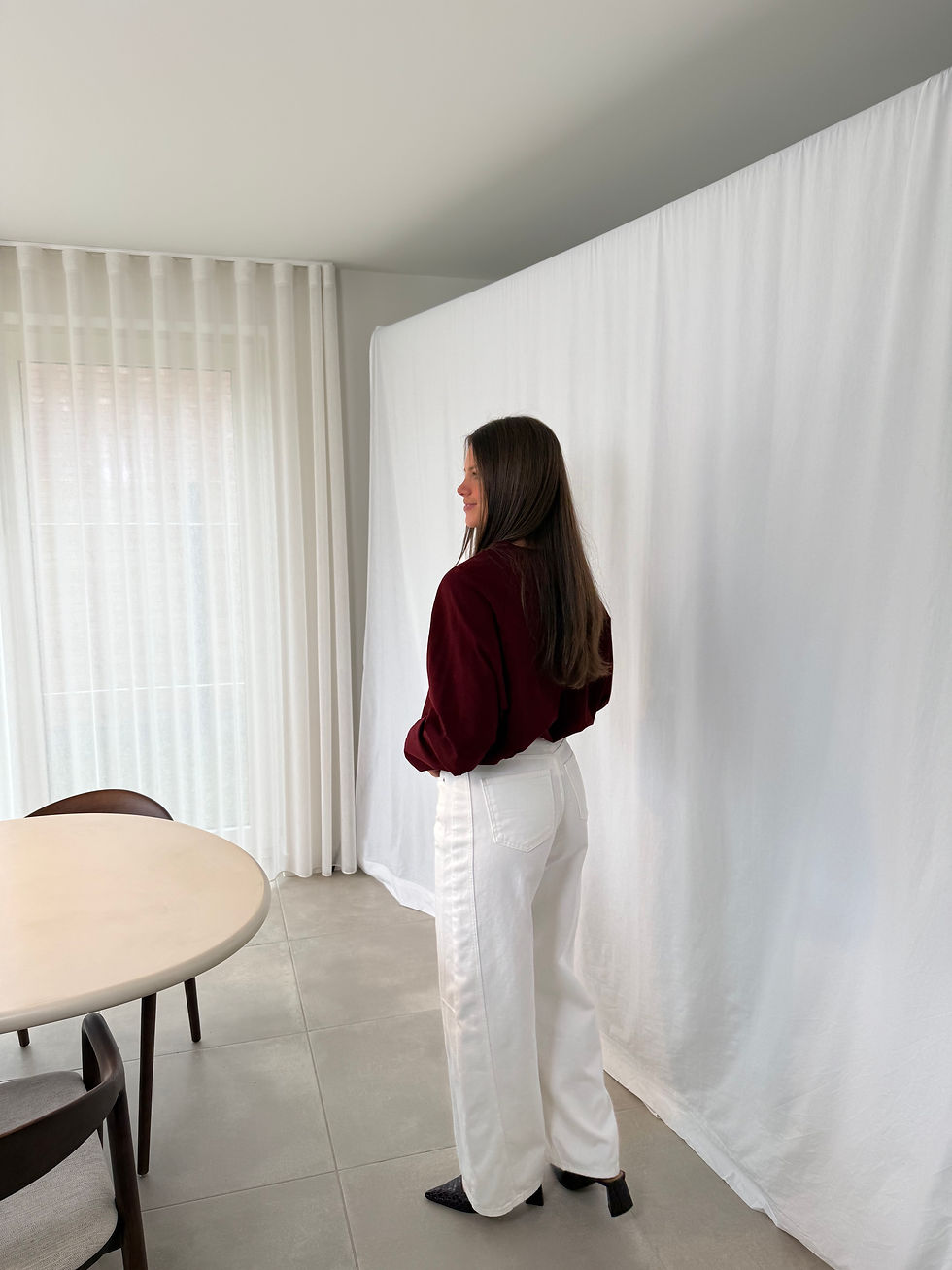 Thumbnail: Bobbi shirt burgundy 