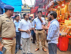 CCR से लेकर मनसा देवी उड़ान खटोला तक DM और SSP ने किया निरीक्षण