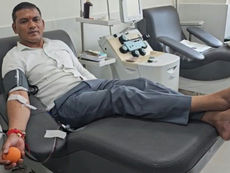 ऋषिकेश के राजेंद्र बने रक्तवीर, अबतक 150 यूनिट कर चुके रक्त का दान