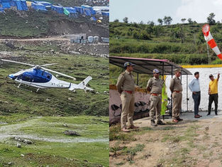 बदरीनाथ हेलीपैड पर हुई दुर्घटना के बाद सख्ताई, अब एक बार में केवल एक हेलीकॉप्टर को मिलेगी लैंडिंग की अनुमति