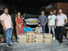 आबकारी विभाग की कार्रवाई, अवैध शराब की दो खेप बरामद