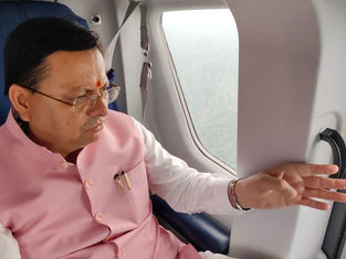 आपदा का जायजा लेने पहुंचे मुख्यमंत्री, लापता लोगों की खोज में तेजी के निर्देश