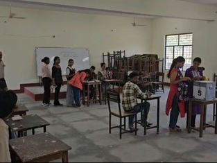 छात्र संघ चुनाव की वोटिंग समाप्त