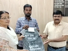 युवक के लिए देवदूत बना ड्राइवर ओम, परिवहन विभाग ने किया सम्मानित