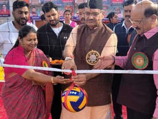 कुंजापुरी मेले में उमड़ा उत्साह, कृषि मंत्री गणेश जोशी खेलों का किया शुभारंभ