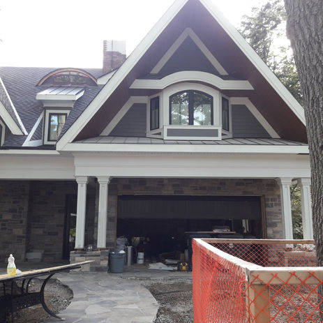 fraiser siding, cedar shake, cedar tongue and groove, extira mdf, exterior finish