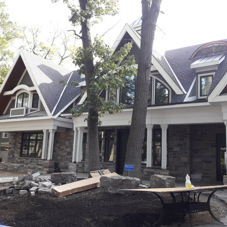 fraiser siding, cedar shake, cedar tongue and groove, extira mdf, exterior finish