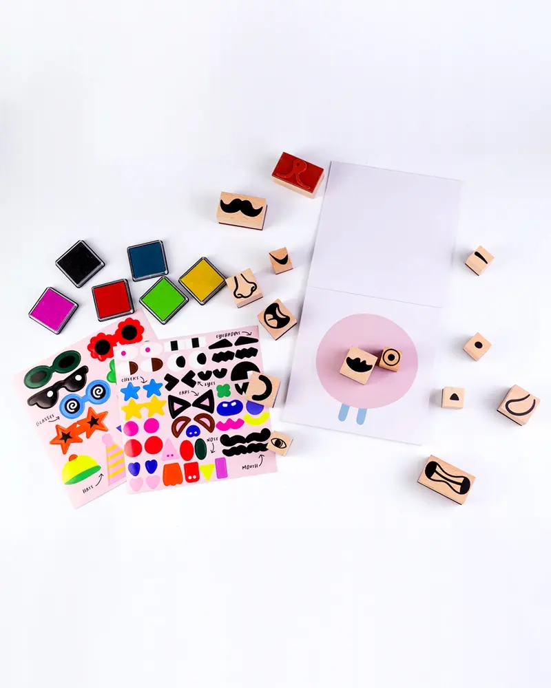 Thumbnail: Stamp Kit - Cool Faces