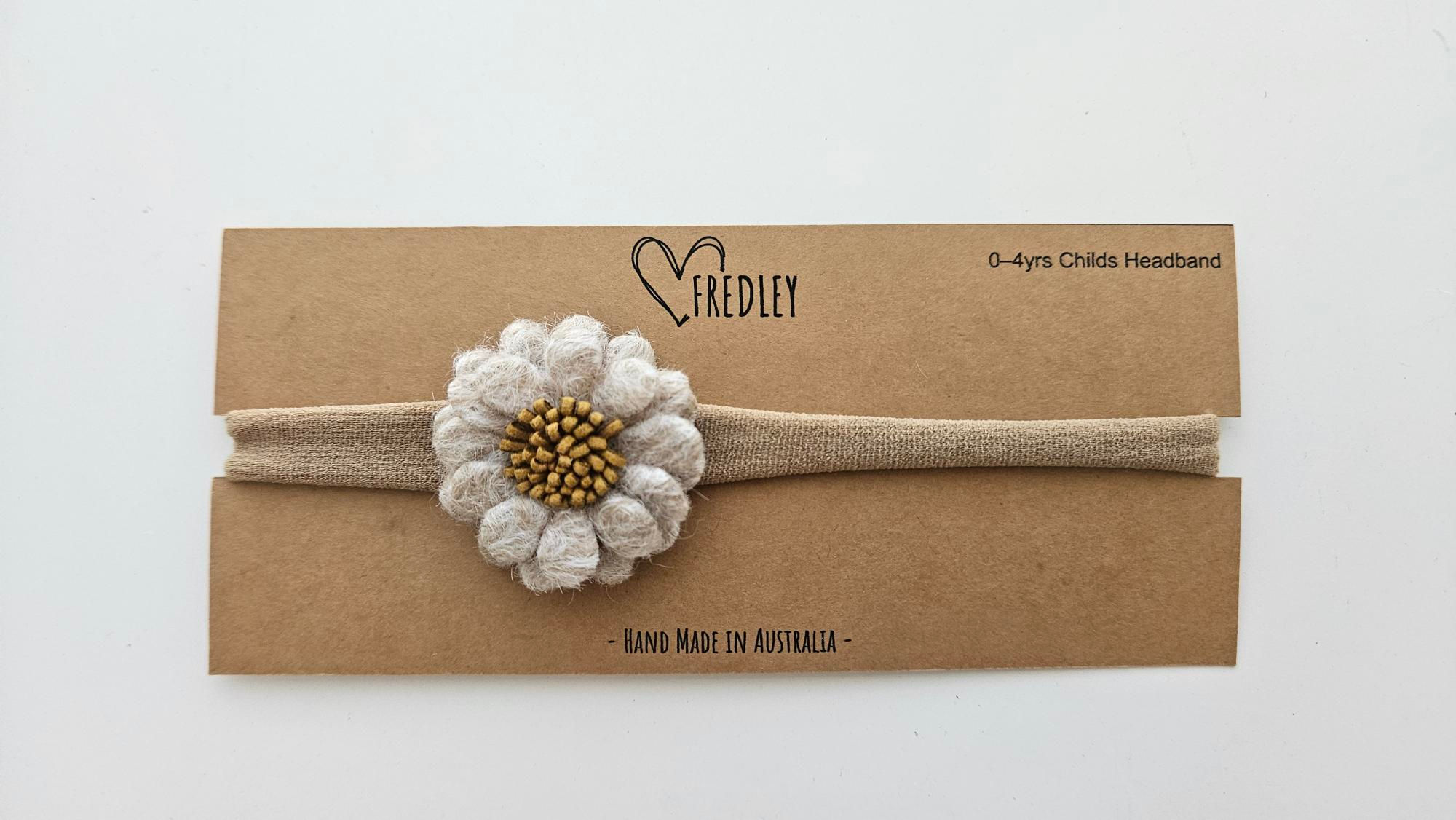 Felt Flower Headband By Fredley