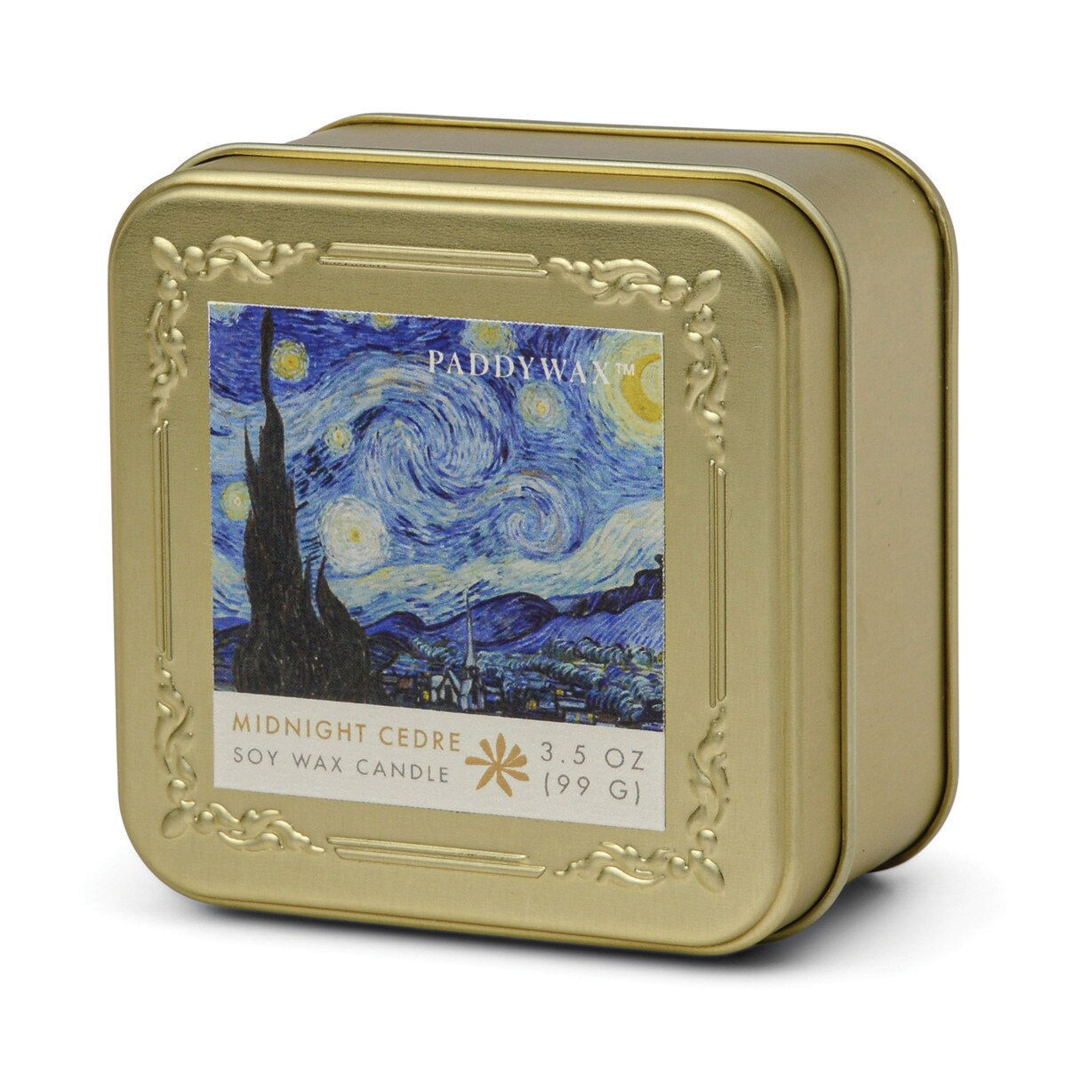 Impressionist  Candle - Van Gogh ' The Starry Night'