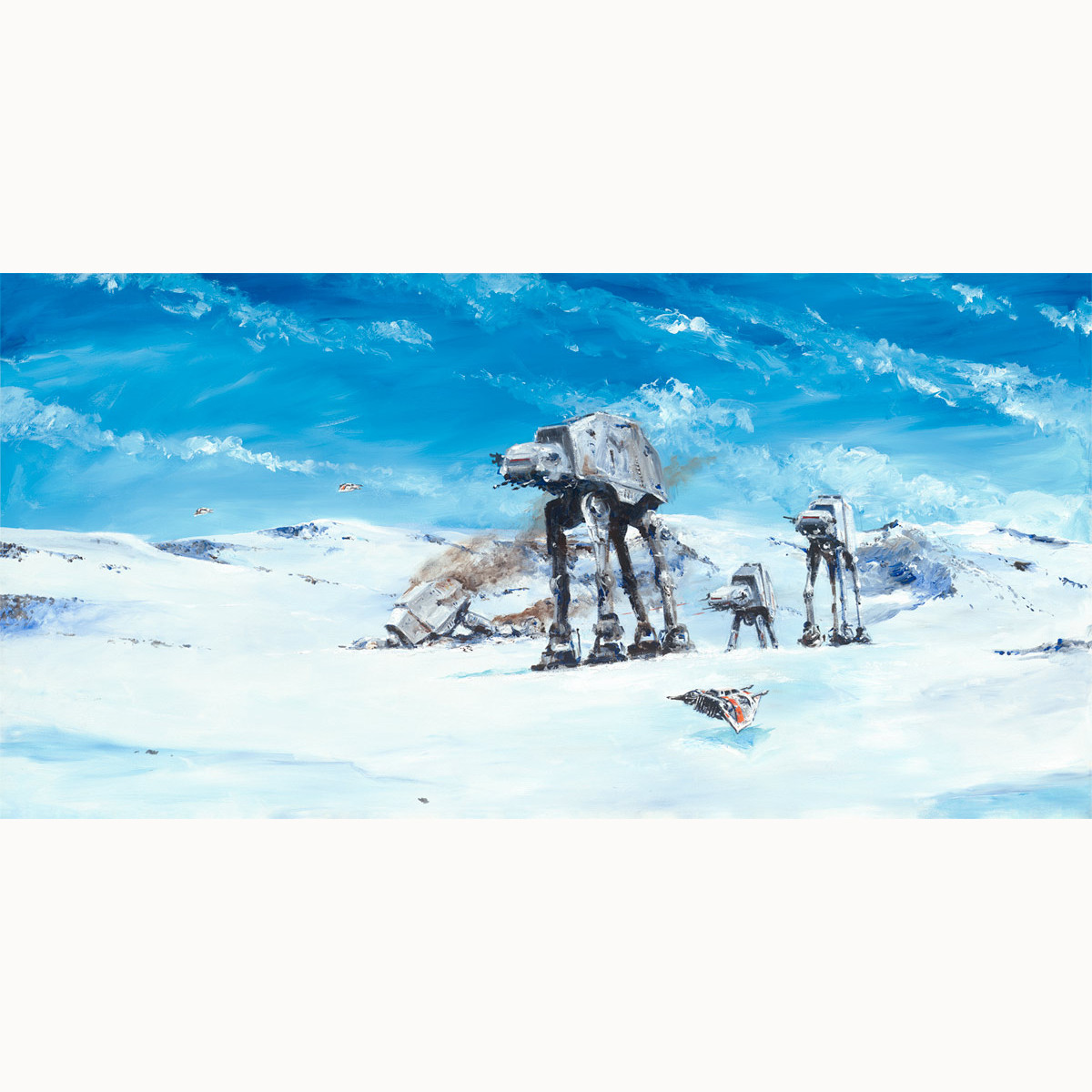 Imperial Walkers on the North Ridge Artist's Proof