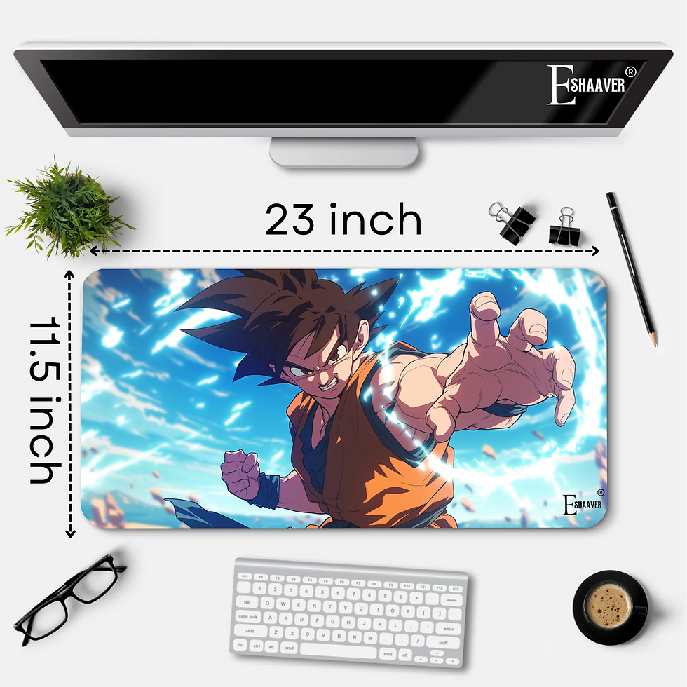 Thumbnail: Dragon Ball Anime Vegeta Extended Mouse Pad/ Desktop Mat