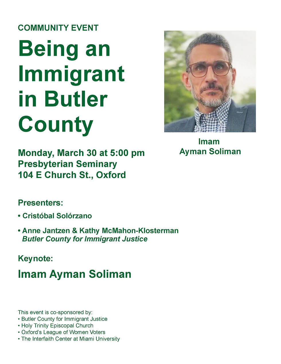 Being an Immigrant in Butler County