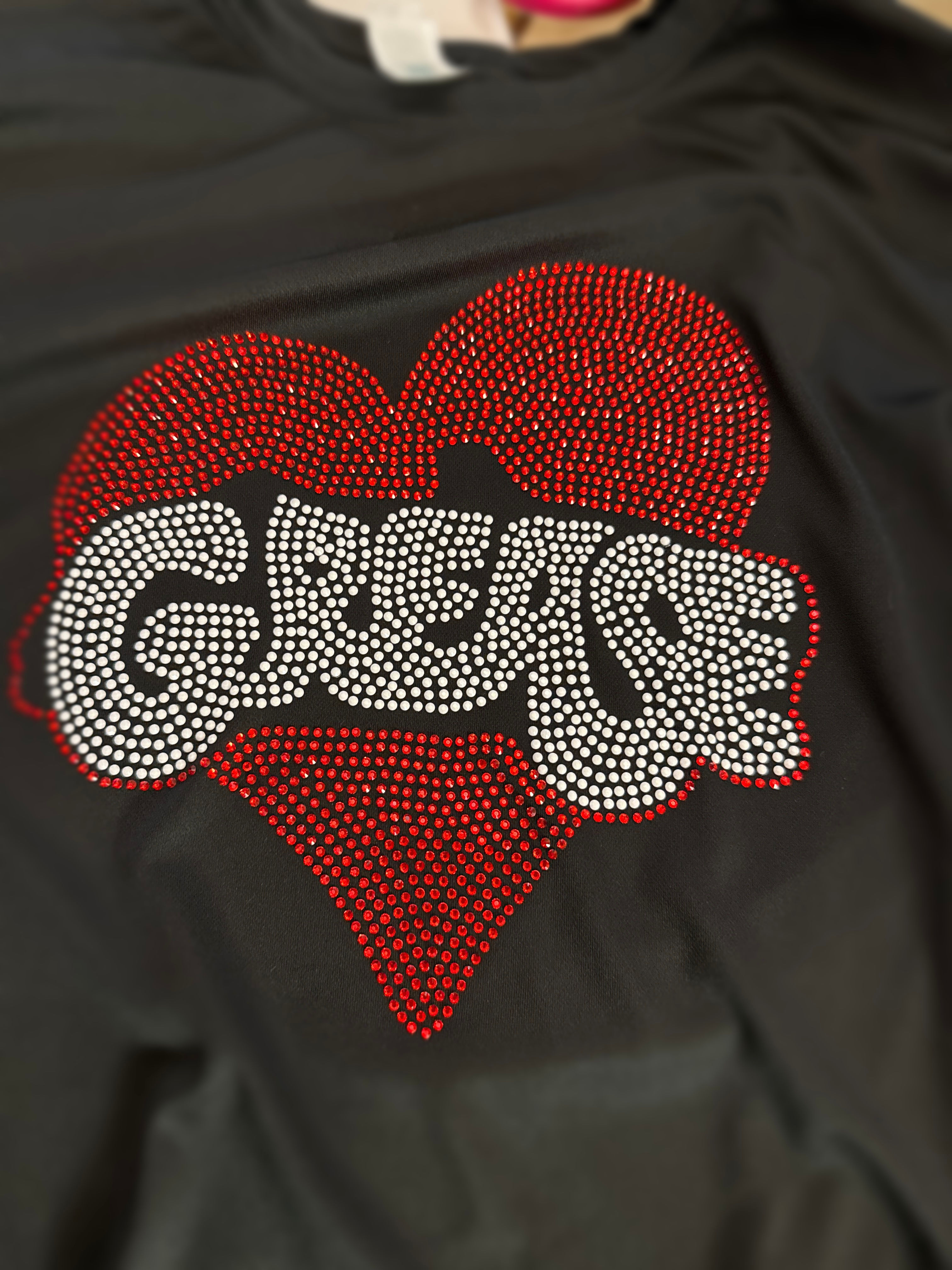 Grease Rhinestone Design Template