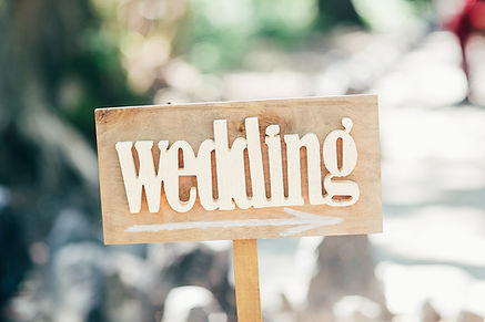 Wedding Sign at Liberty House In Jersey City