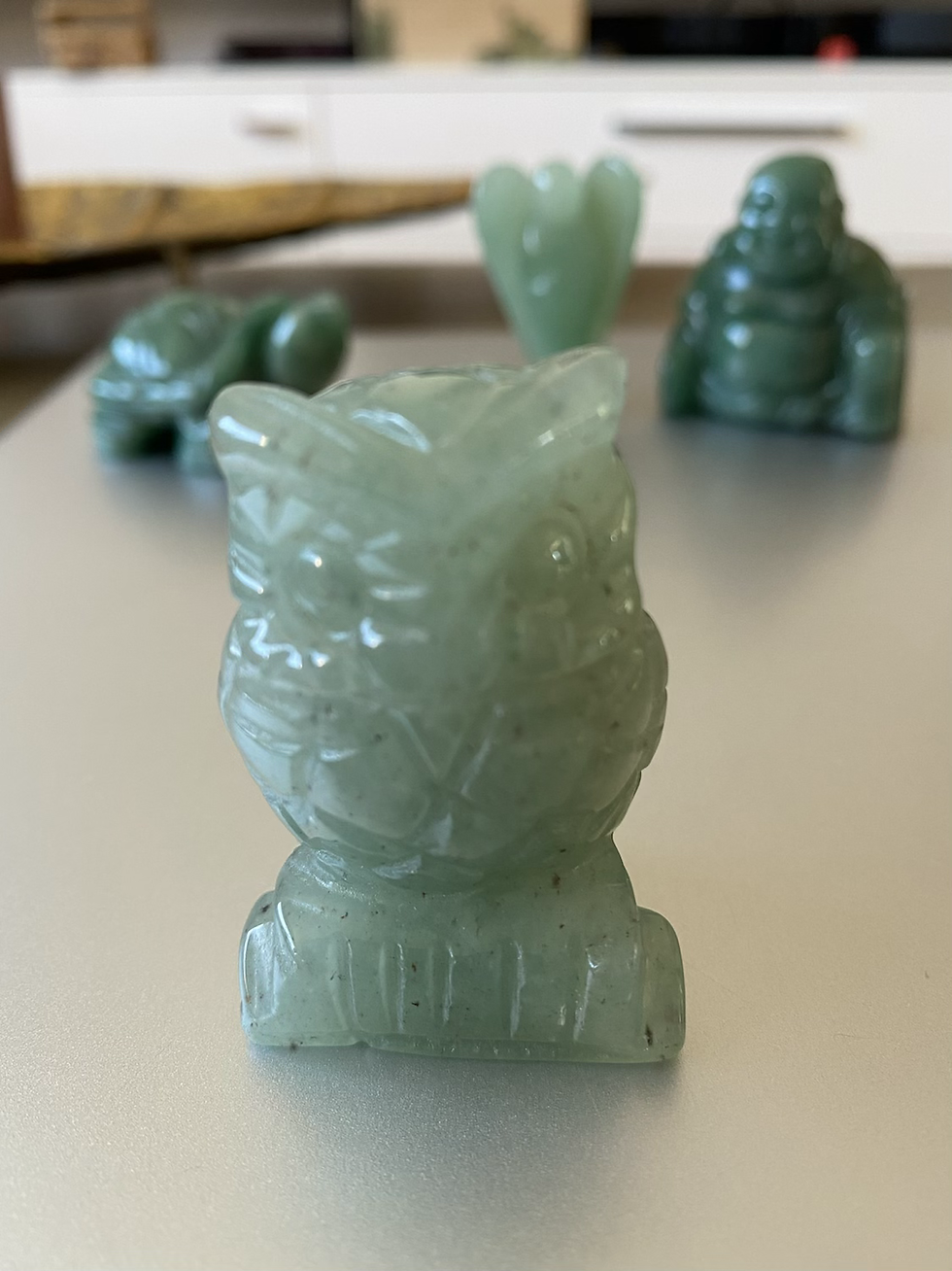 Thumbnail: figurine en aventurine