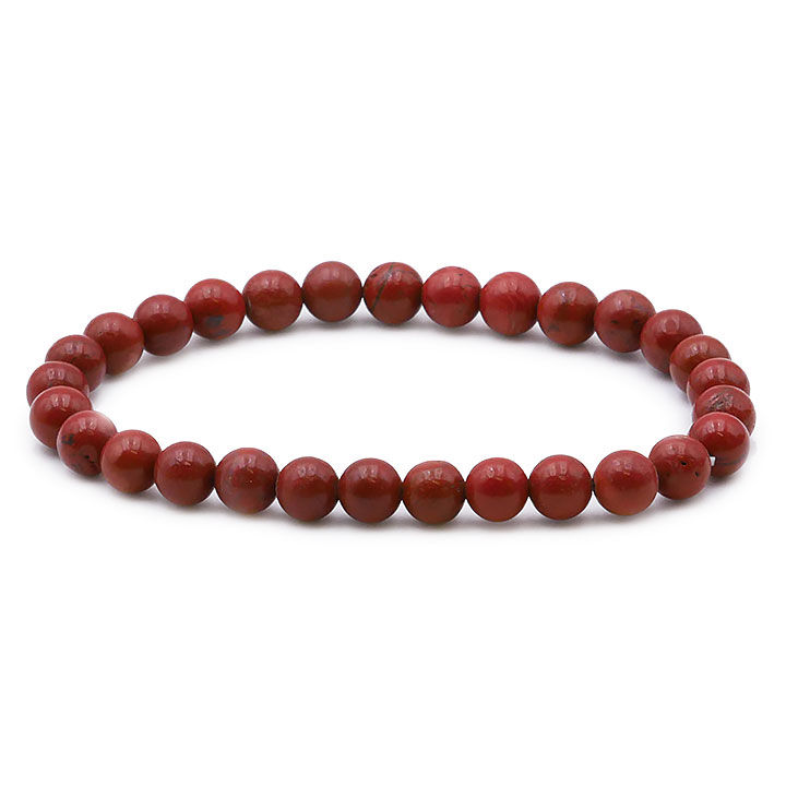 Bracelet Jaspe rouge
