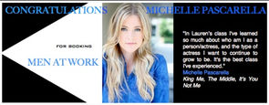 MICHELLE PASCARELLA books MEN AT WORK! Way to go!