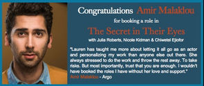 Awesome booking with Julia Roberts, Nicole Kidman and Chiwetel Ejiofor