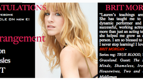 You better ARRANGE your tv schedule to catch Brit!