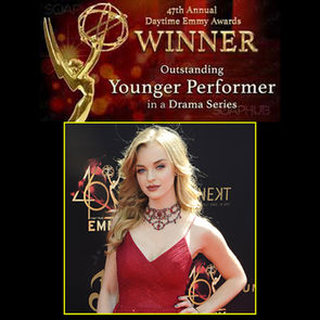OLIVA ROSE KEEGAN wins her first DAYTIME EMMY!!