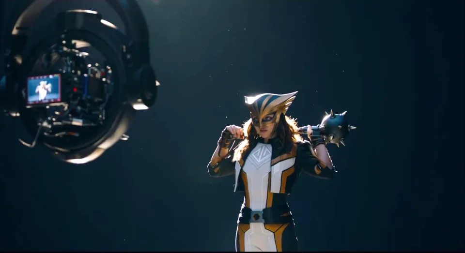 Hawkgirl (Tournage)