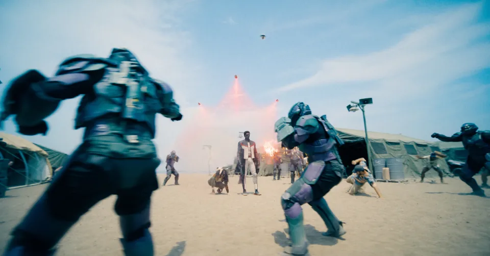 Mister Terrific contre la Lex Corp Army
